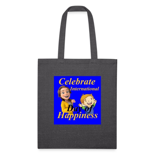 Graphic T-Shirts International Day of Happiness - Recycled Tote Bag