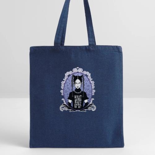 What would a goth girl do? - Recycled Tote Bag