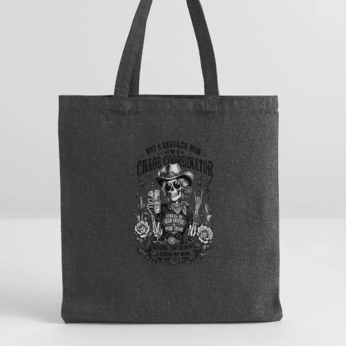 Chaos Coordinator Mom Skeleton Cowgirl - Recycled Tote Bag