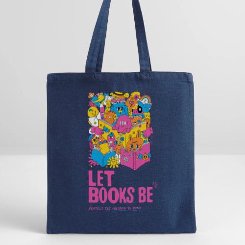 Let Books Be by Hyesu Lee - Recycled Tote Bag