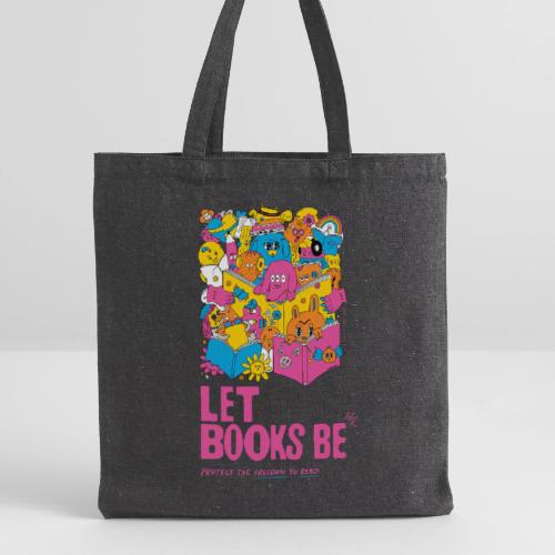 Let Books Be by Hyesu Lee - Recycled Tote Bag