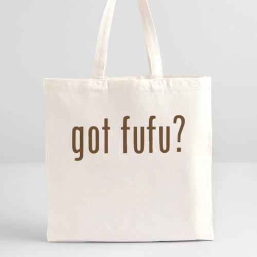 gotfufu-black - Recycled Tote Bag