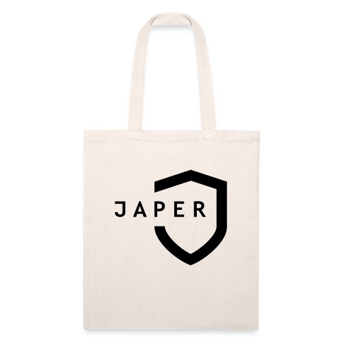 JAPER-Black-Shield - Recycled Tote Bag