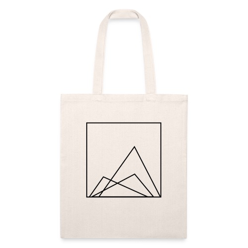 Abstract minimalist - Recycled Tote Bag
