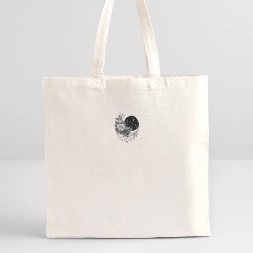 Crescent Moon Floral - Recycled Tote Bag