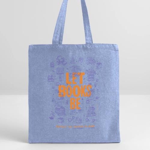 Let Books Be by Mikey Burton - Recycled Tote Bag