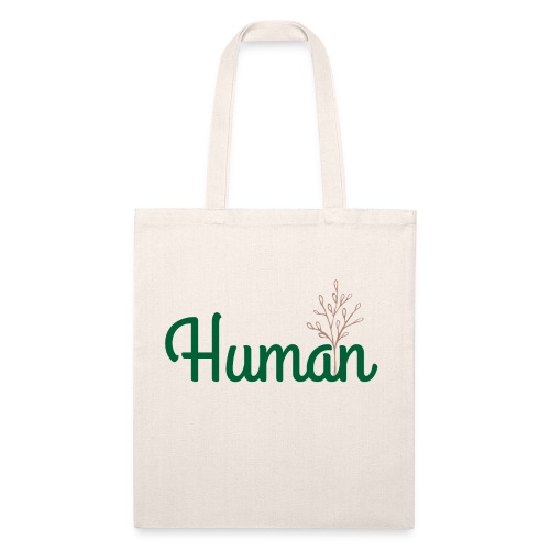 Human - Recycled Tote Bag