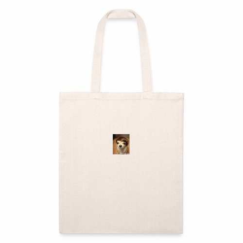 Justin Dog - Recycled Tote Bag