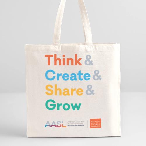 AASL Standards Domains - Recycled Tote Bag