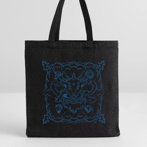 Revelation Lamb Blue - Recycled Tote Bag