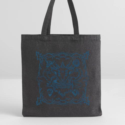Revelation Lamb Blue - Recycled Tote Bag