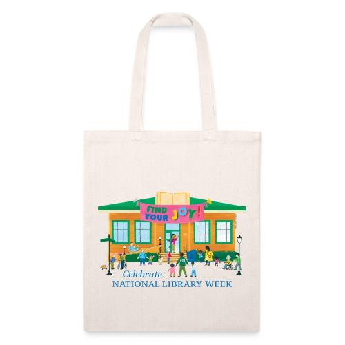 Find Your Joy - National Library Week 2026 - Recycled Tote Bag