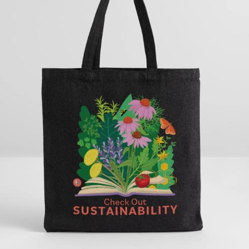 Check Out Sustainability - Recycled Tote Bag