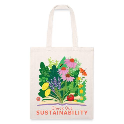 Check Out Sustainability - Recycled Tote Bag