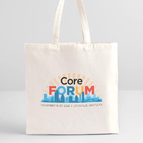 Core Forum 2026 - Recycled Tote Bag
