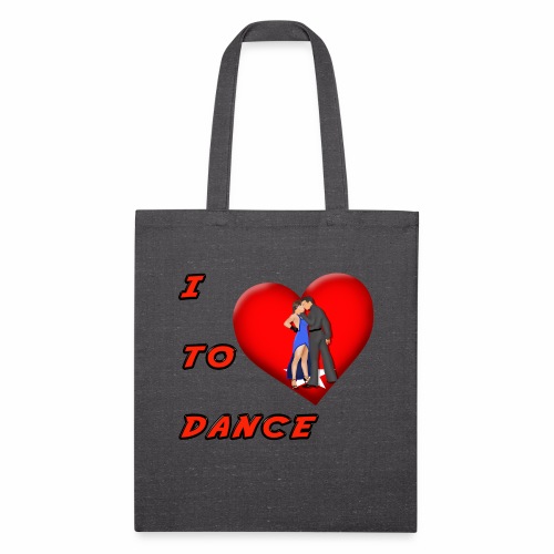 I Heart Dance - Recycled Tote Bag