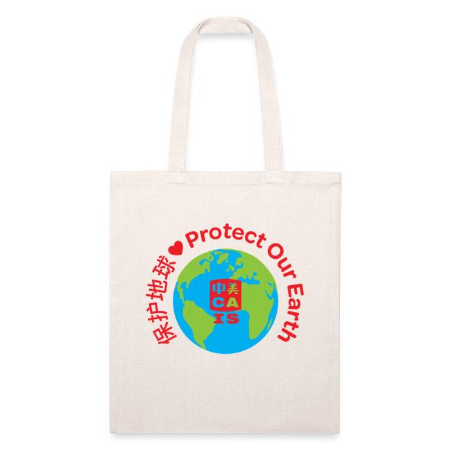 Earth with CAIS logo