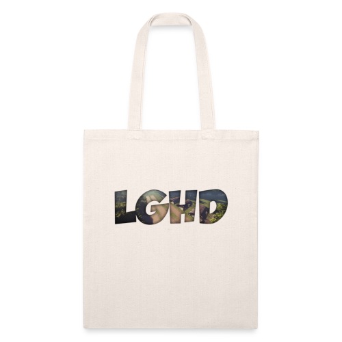LGHD Rust Name png - Recycled Tote Bag