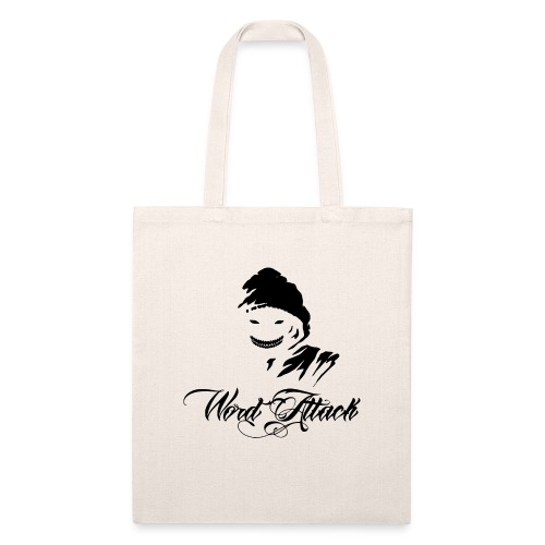 Word Attack - Recycled Tote Bag