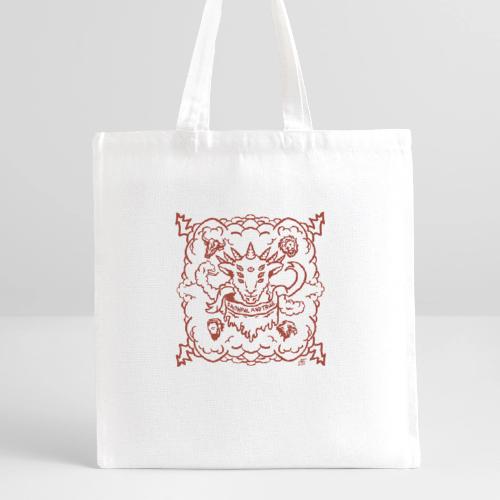 Red Revelation Lamb - Recycled Tote Bag