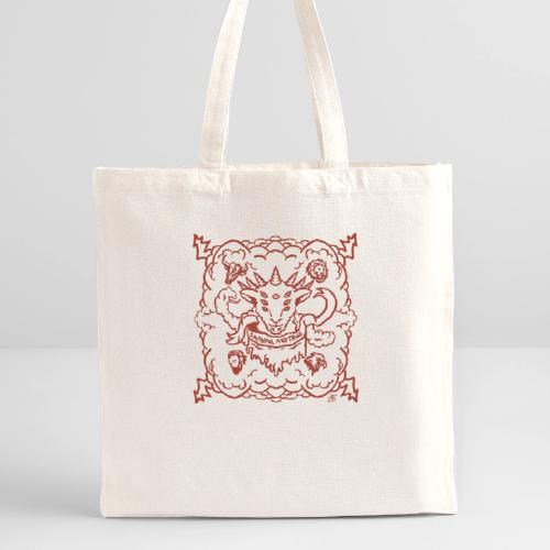 Red Revelation Lamb - Recycled Tote Bag