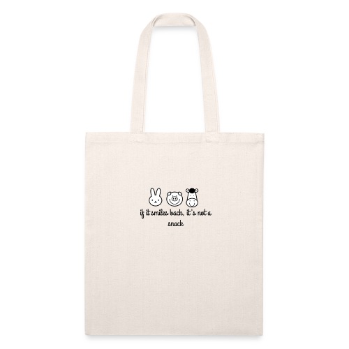 SMILE BACK - Recycled Tote Bag