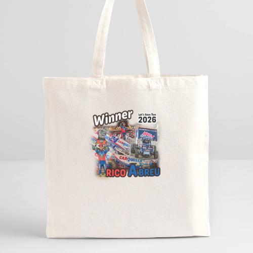 Rico Abreu #LetsRaceTwo Winner - Recycled Tote Bag
