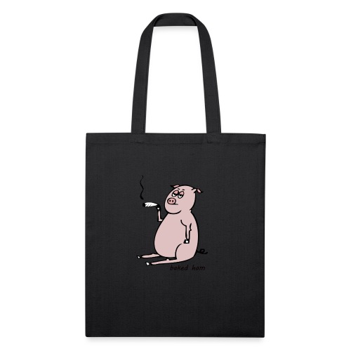 baked ham - Recycled Tote Bag