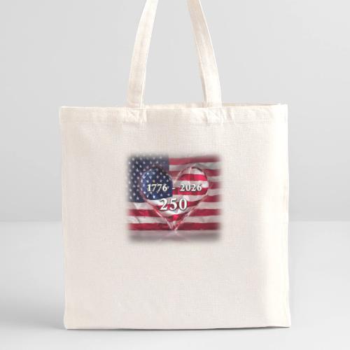 1776-2026 | 250 Years USA - Recycled Tote Bag