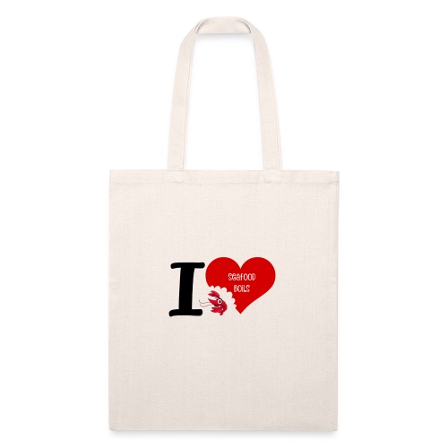i heart seafood boils - Recycled Tote Bag
