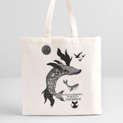 The Wonders Of The Sea - Recycled Tote Bag