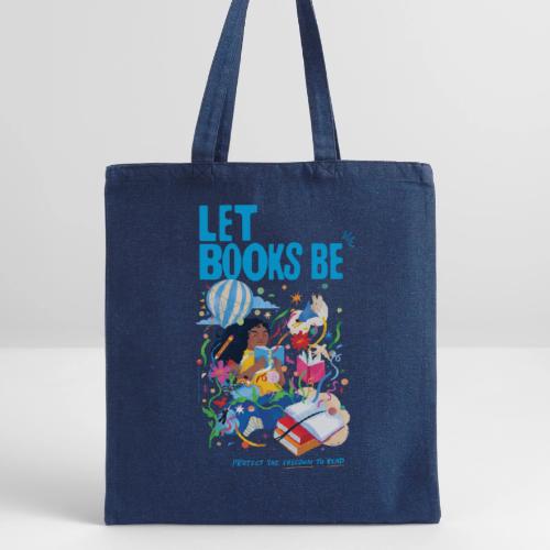 Let Books Be by LoveIs Wise - Recycled Tote Bag