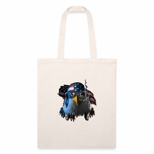 Eagle of United States - Recycled Tote Bag