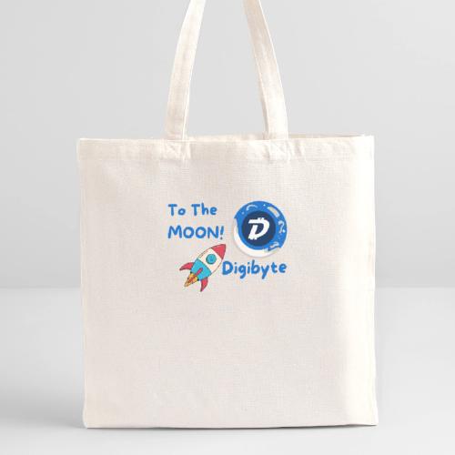 Digibyte To The Moon - Recycled Tote Bag
