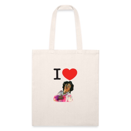 I Love Ms Della - Recycled Tote Bag