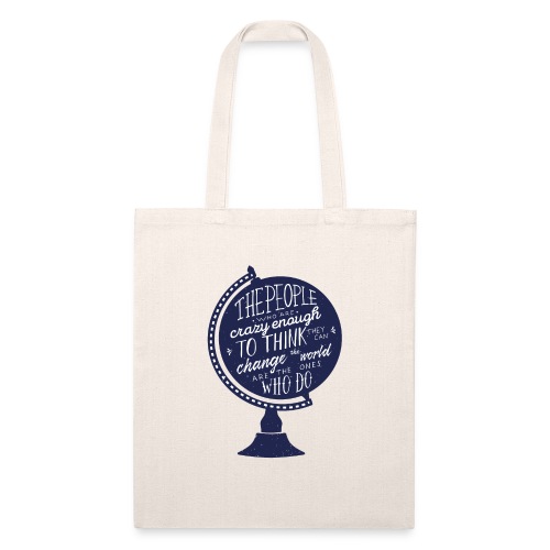 change the world - Recycled Tote Bag