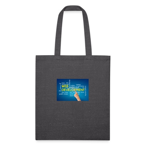 web development design - Recycled Tote Bag