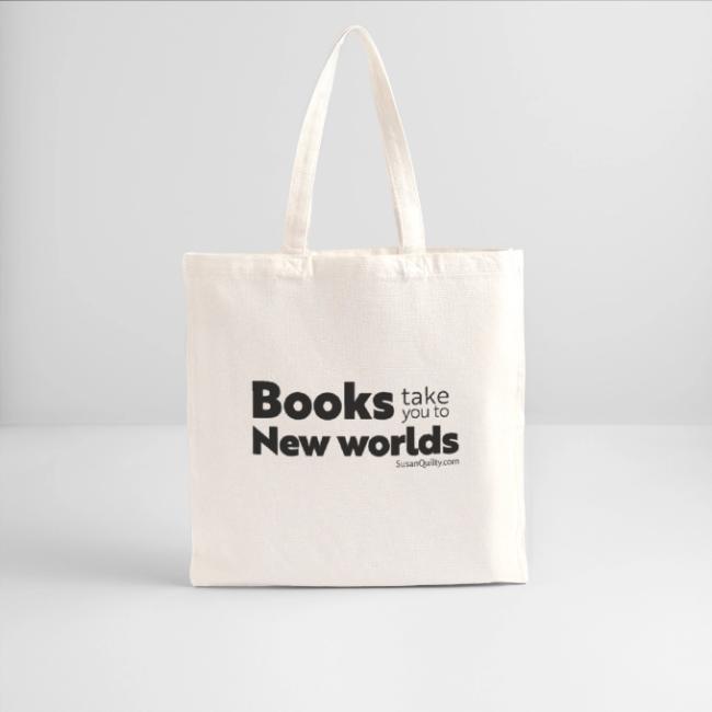 Books Take You to New Worlds (black text)