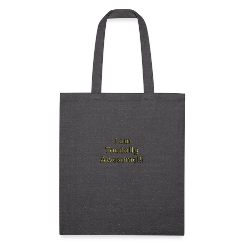 I am Toadally Awesome - Recycled Tote Bag