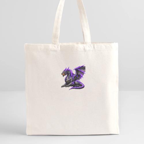 Neon Dragon at Rest - Recycled Tote Bag