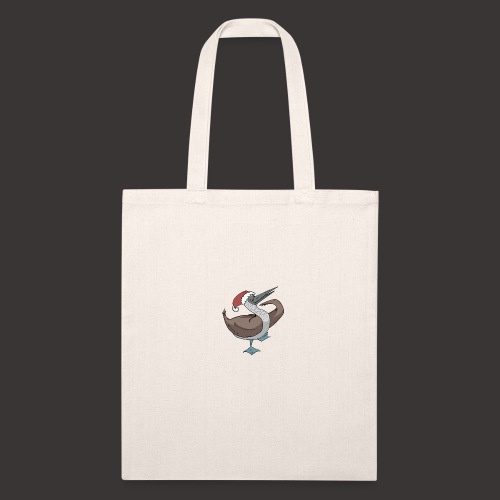 Boobie Bird Xmas Dance - Recycled Tote Bag