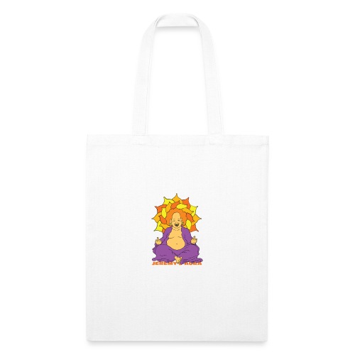 Laughing At You Buddha - Recycled Tote Bag