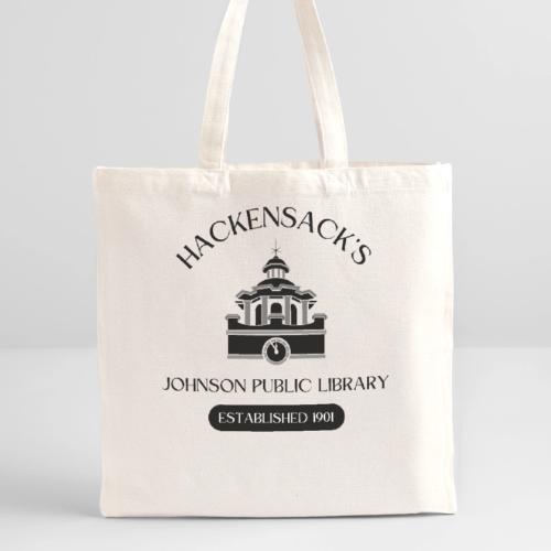 Hackensack's JPL (Black/Gray) - Recycled Tote Bag