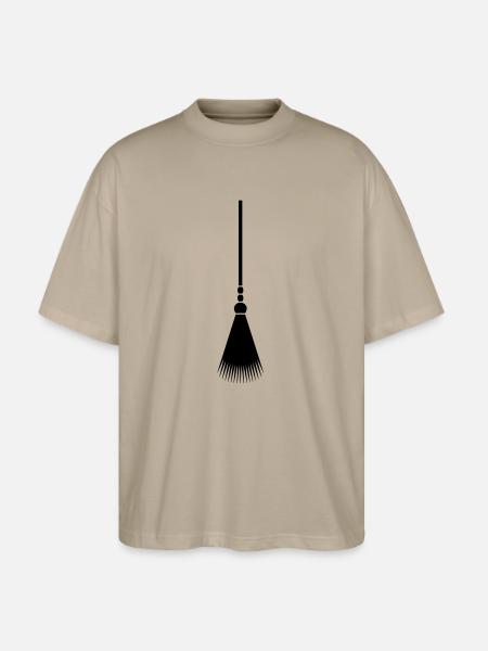 broom - Stanley/Stella Blaster Oversized T-Shirt  - stone