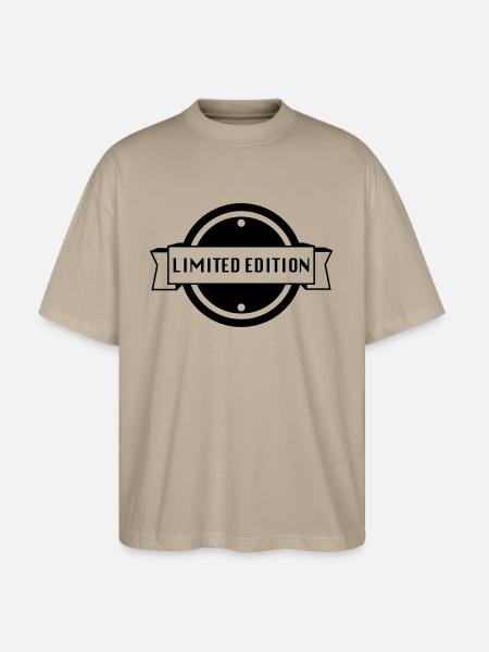 limited edition - Stanley/Stella Blaster Oversized T-Shirt - stone