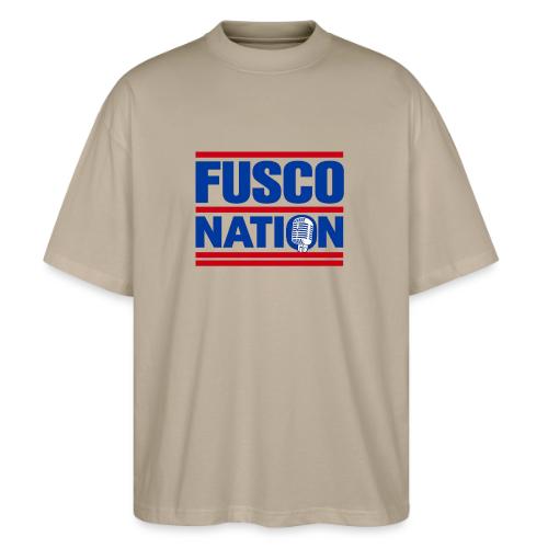 Fusco Nation with Mic (250th Show Commemorative) - Stanley/Stella Blaster Oversized T-Shirt 