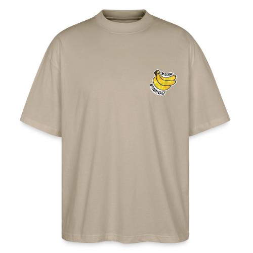 I'm Going Bananas! Fun Fruit Design - Stanley/Stella Blaster Oversized T-Shirt 
