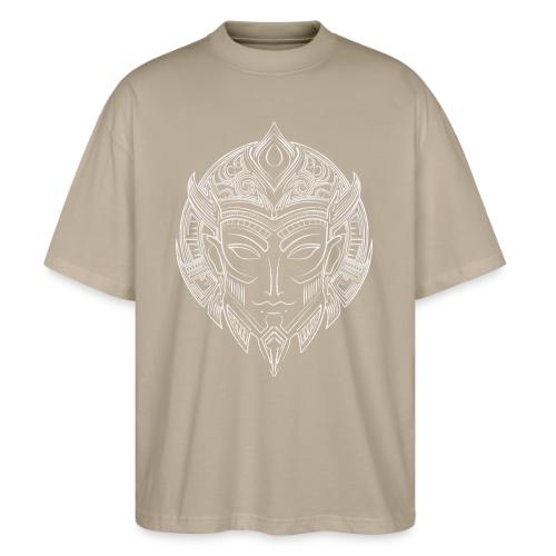 DemBoyz Logomark (White Edition) - Stanley/Stella Blaster Oversized T-Shirt 