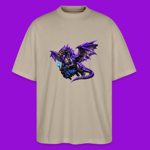 Neon Dragon and Battle Mage - Stanley/Stella Blaster Oversized T-Shirt 