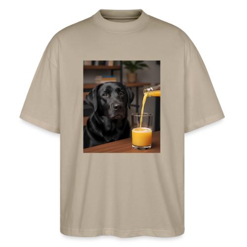 Golden Retriever Chill Juice Vibes - Stanley/Stella Blaster Oversized T-Shirt 